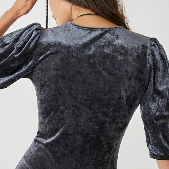 Free People Intimately NWT Don’t You Wish Bodysuit in Sunflower Seed Size Small - Picture 4 of 16